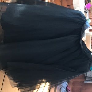 Black Tulle skirt space 46 boutique